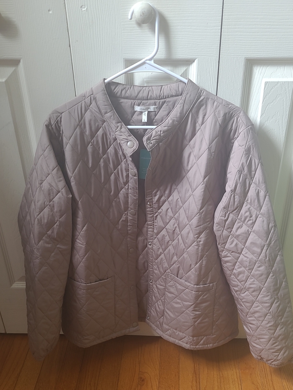 Maurices Quilted Lightweight Jacket - Taupe